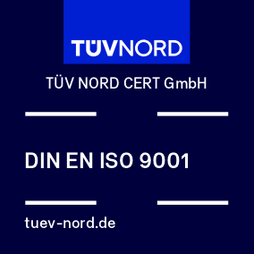 Logo vom ISO-Zertifikat